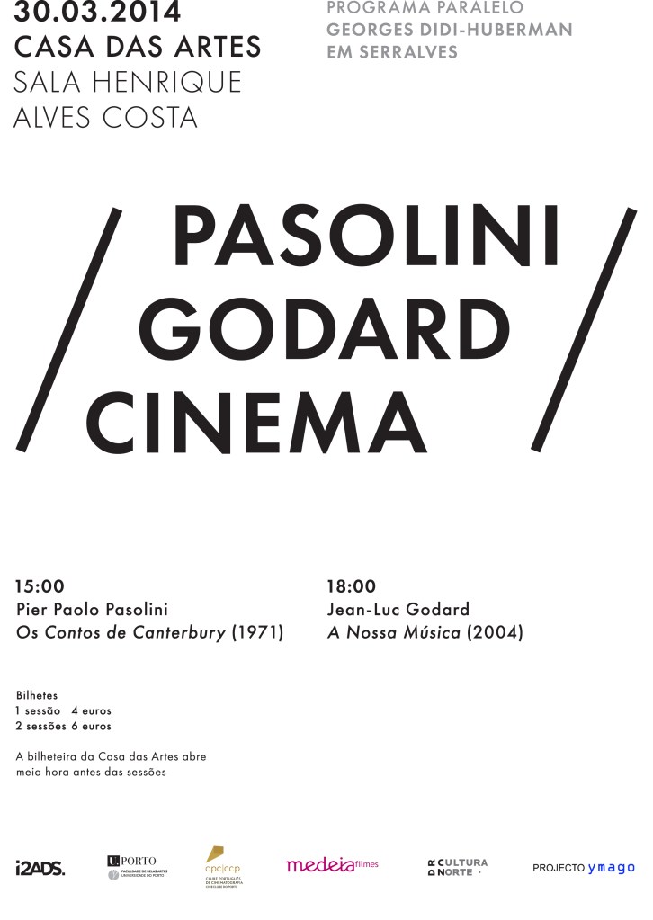 Pasolini Godard-cartaz