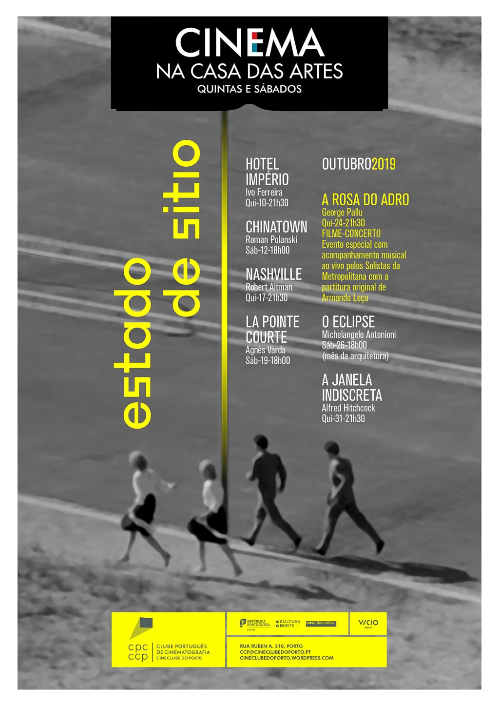 OUTUBRO’19 | CASA DAS&nbsp;ARTES