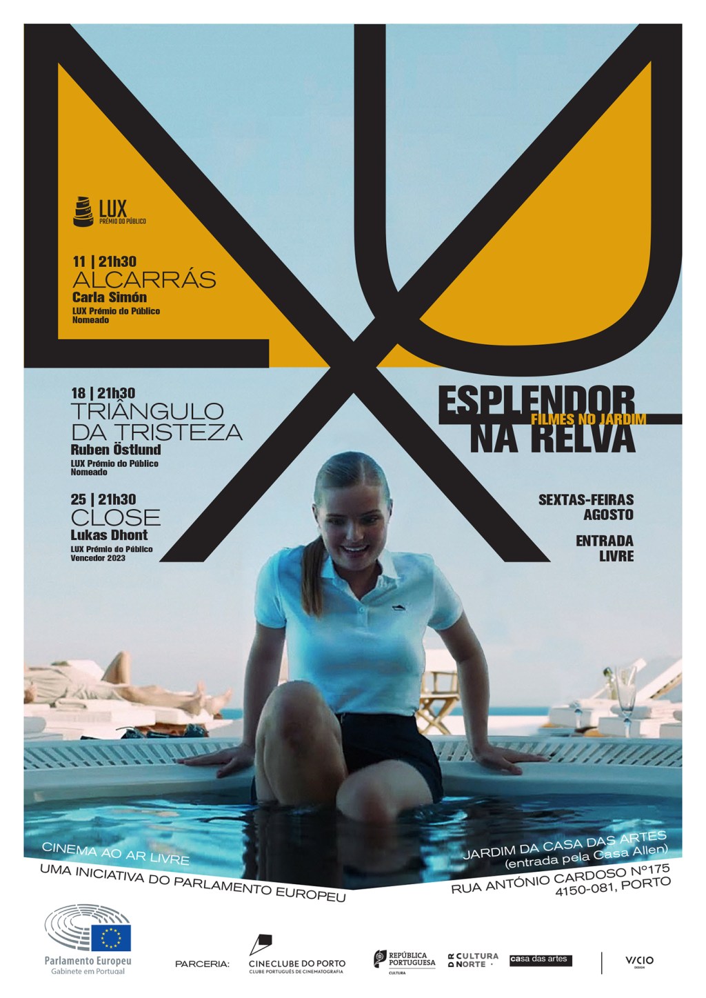 LUX FILMES NO JARDIM&nbsp;2023