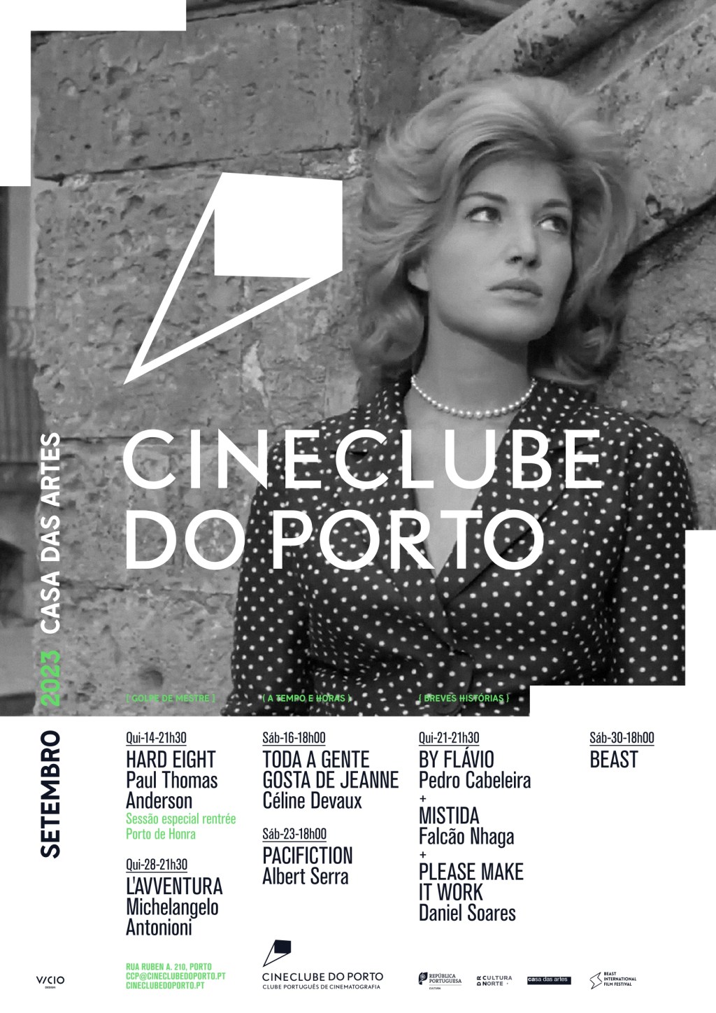 Cinema na Casa das Artes – setembro&nbsp;’23