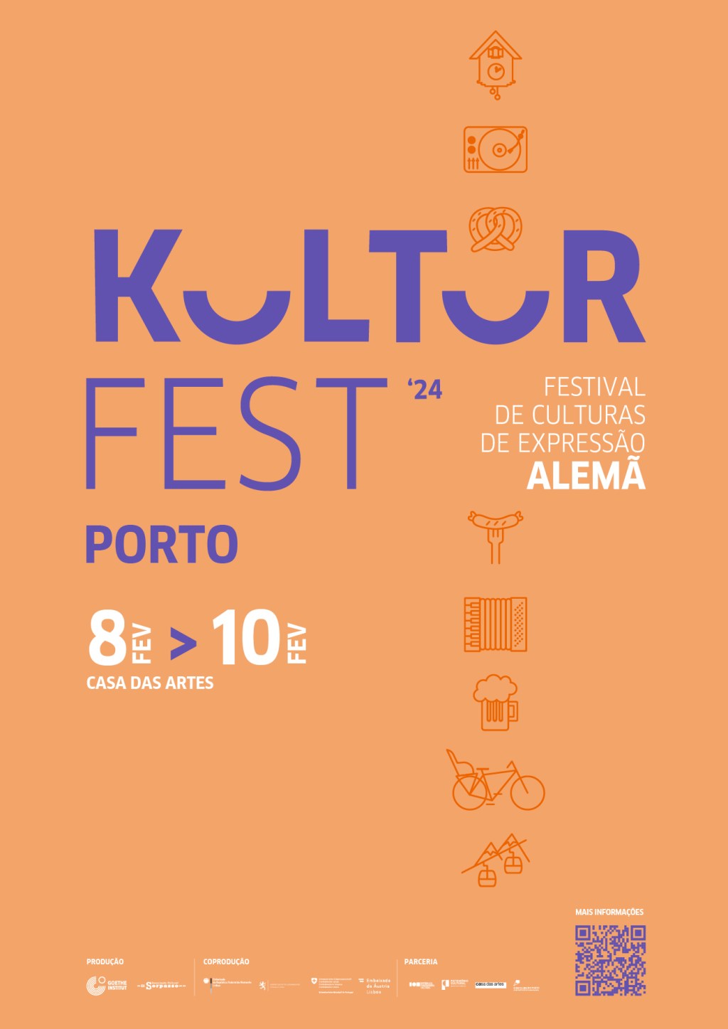 KULTURFEST  – 8 a 10 de fevereiro na Casa das&nbsp;Artes