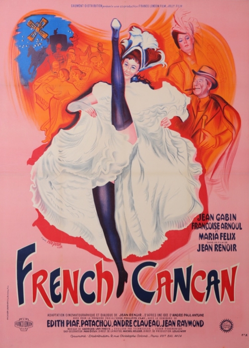 FRENCH CANCAN de Jean Renoir, 27 de outubro às 11h15 no Batalha Centro de&nbsp;Cinema.