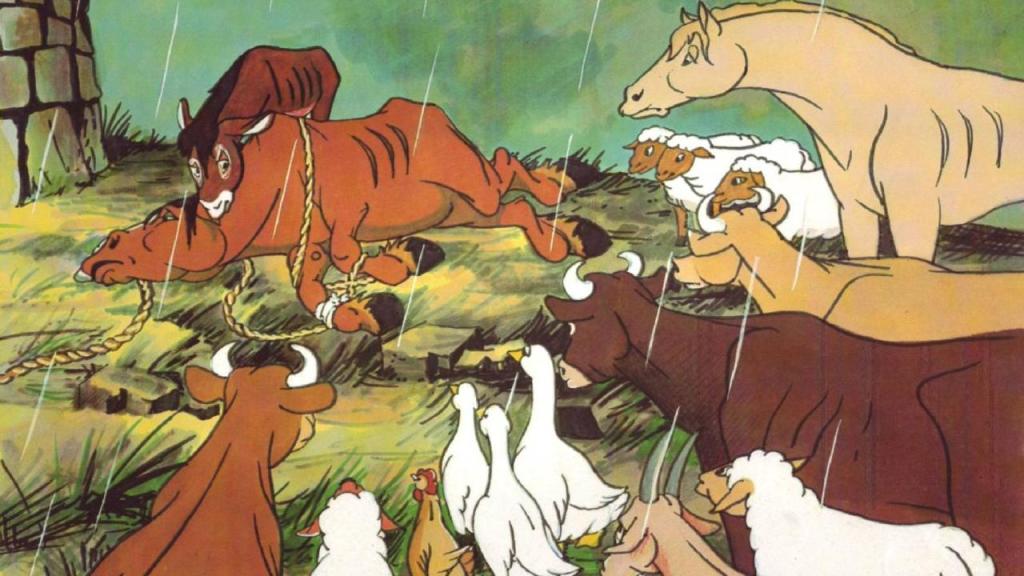 O Triunfo dos Porcos de Joy Batchelor e John Halas, 27 de abril às 11h15 no Batalha Centro de&nbsp;Cinema